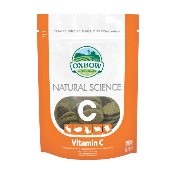 Doplnok stravy Oxbow Natural Science - Vitamin C 60 tabl. - 120g