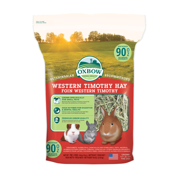 Oxbow Western Timothy Hay -  Seno pre hlodavce 2,55kg